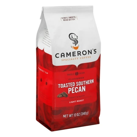 Cameron's Specialty Coffee Toasted Southern Pecan Whole Bean, 12oz