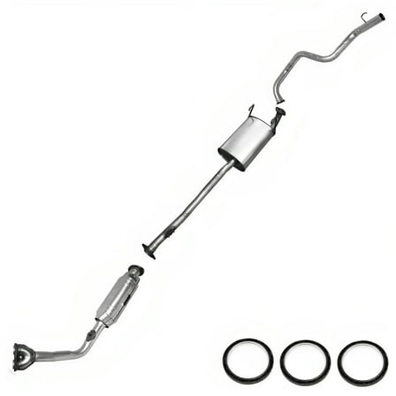 Manifold Back Exhaust Kit Fits 2000-1996 Toyota 4Runner 2.7L Federal Emission