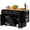 Black, variant on Vineego Rolling Kitchen Island with Storage, Mobile Kitchen Cart on Wheels with Drop Leaf Countertop, Drawers, Barn Doors & Side Shelves, White with Natural Wood Top