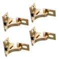 thumbnail image 3 of Minkissy 4 Sets Metal Door Latches Brass Rustic Design for Business Owners, 3 of 6
