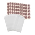 thumbnail image 2 of 100 Pieces Wedding Confetti Bags Set Reusable for Candies Photos Invitations, 2 of 8