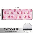 thumbnail image 5 of Kitchen Rugs Sets Of 2,Pink Christmas Tree Pattern Anti Fatigue Kitchen Mat Rugs Non Slip Washable,Decorative Kitchen Floor Mats for Kitchen,Sink,Laundry,17"x47"+17"x47", 5 of 5