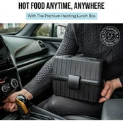 Zone Tech Insulated Lunch Box 12V Electric Travel Food Warmer for Car Picnic Food Heater