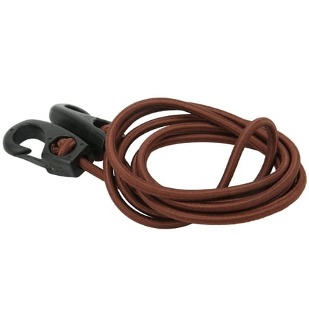 

Kayak Elastic Bungee Cord 5mm Cord Diameter Kayak Bungee Shock Cord 189cm Full Length For All Paddles And Rods Brown