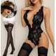thumbnail image 1 of 3pcs Lenceria Interior Pijama Encaje Sexy Baby Traje Modelo Negro Talla M, 1 of 4