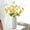 A, variant on Artificial Flowers,Realistic Flowers,Faux Flowers For Vase,33In Yellow Artificial Campanula Flowers,15 Flower Heads Lifelike Silk Fake Flowers With Eucalyptus Leaves For Home,Wedding.(C)
