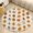 style-6, variant on Autumn Harvest Maple Leaves Thanksgiving Round Rugs -Washable Non-Slip Small Round Area Rug Throw Soft Circle Rugs for Bedroom, Modern Print Indoor Carpet for Entryway Sofa Living Room