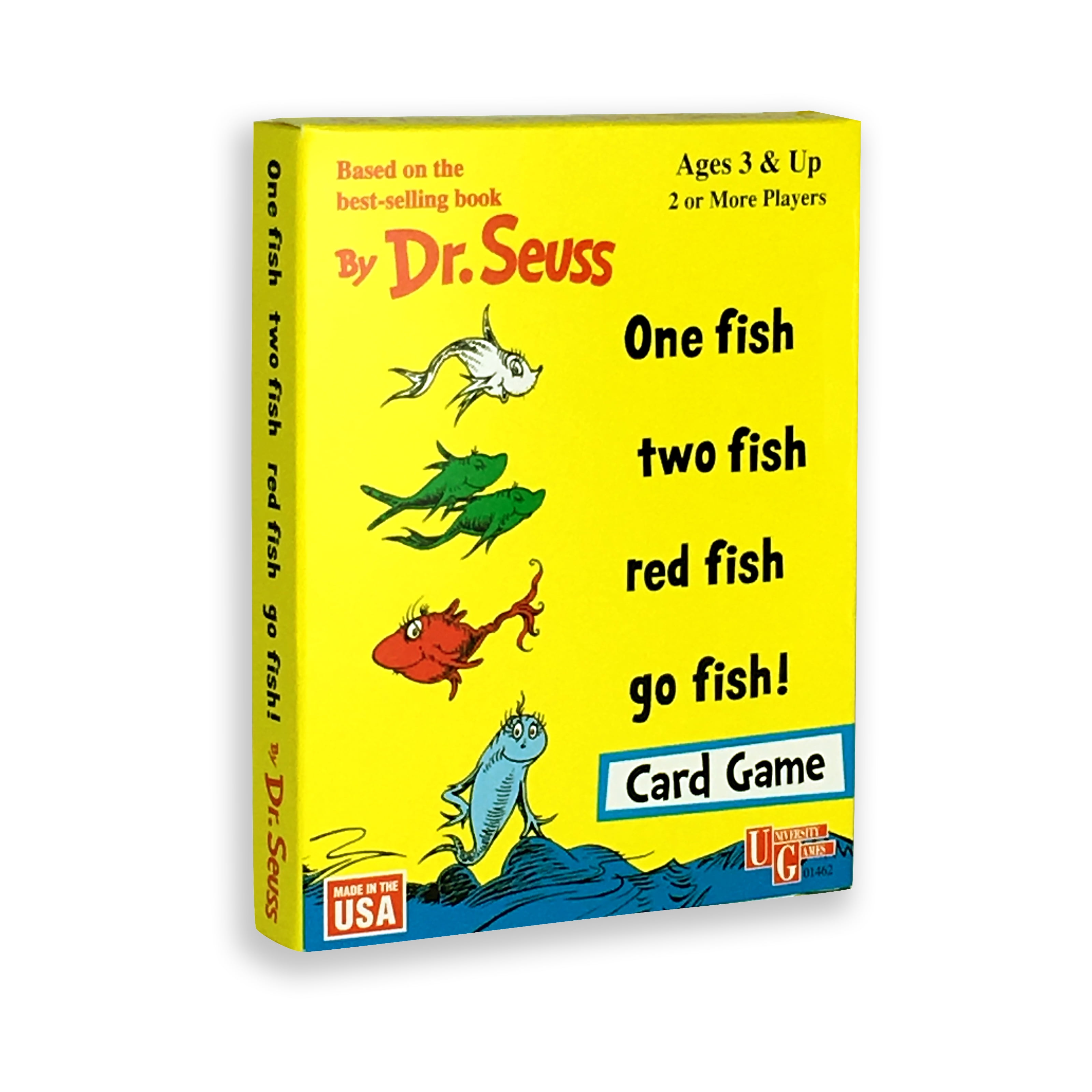 Dr Seuss One Fish Two Fish Red Fish Go Fish Card Game Walmart Com