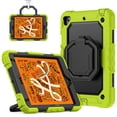 thumbnail image 1 of for iPad Mini 5th/4th Generation Case 7.9 inch 2019/2015, 360 Rotating Shockproof Cover with Stand, Handle, Shoulder Strap, Lime, 1 of 7