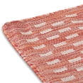 thumbnail image 4 of Erbanica Quick Dry Copper Red Lines Outdoor Rug, Durable, Easy to Clean, 4 of 5