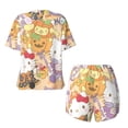 thumbnail image 5 of Lsque Sanrio Women's Short-Sleeved Pajama Set - 2 Piece Soft and Lightweight Sleepwear Set-Small, 5 of 9
