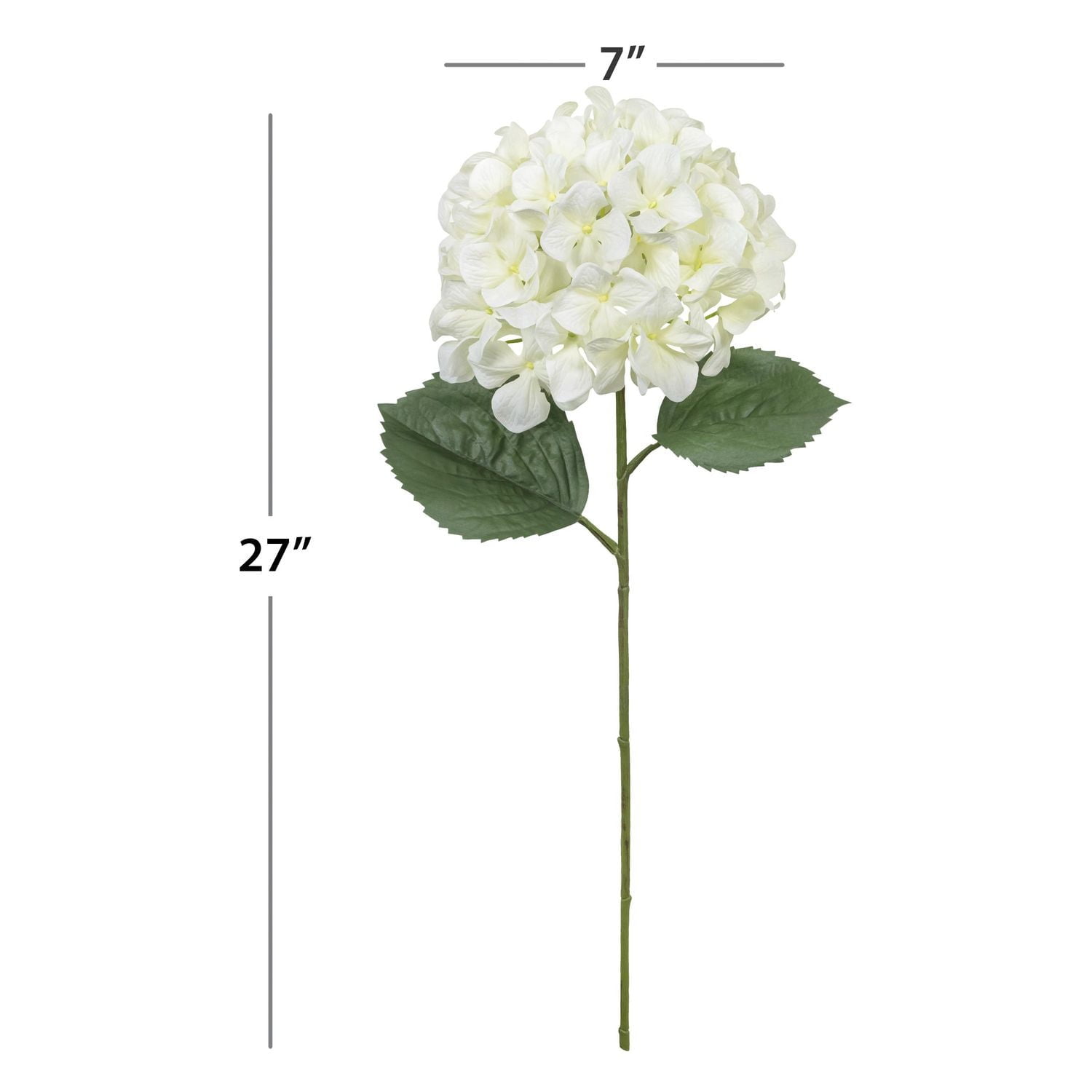 Mainstays Artificial Hydrangea Long Stem