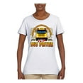 thumbnail image 2 of Wild Bobby, Transporting the Worlds Most Precious Cargo Bus Driver Cars and Trucks Womens Graphic T-Shirt, White, X-Large, 2 of 3