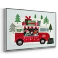 thumbnail image 3 of Santa's Foodtruck Collection A - Framed Gallery Wrapped Holiday Canvas - 17 x 25 - Silver Frame, 3 of 8