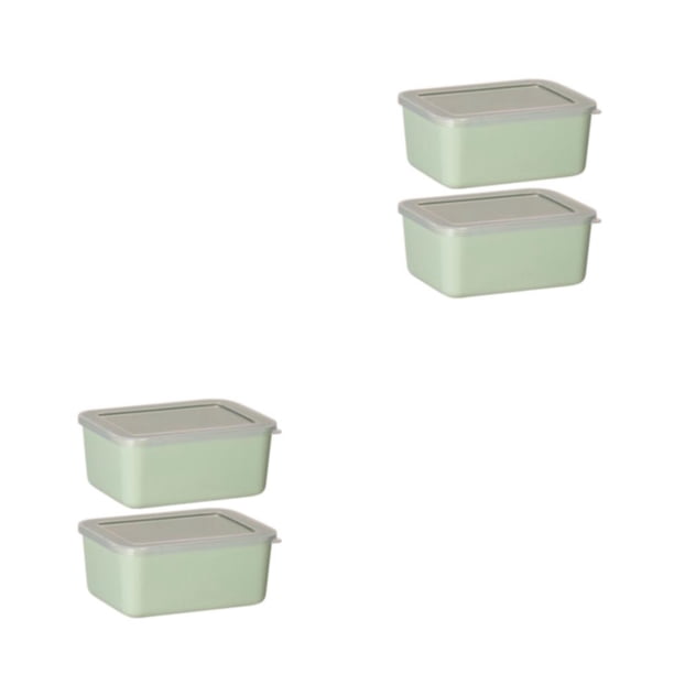 Contenedor de alimentos Advancent Grado alimenticio Hermético Verde 2 piezas 2Conjunto