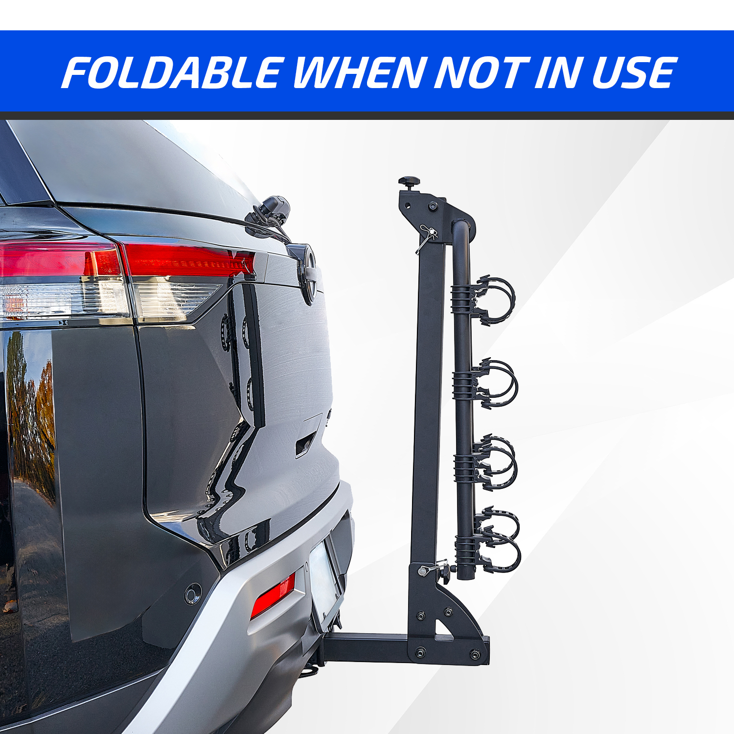 Ozark Trail 4-Bike Hitch Rack 132 lb Capacity photo 5