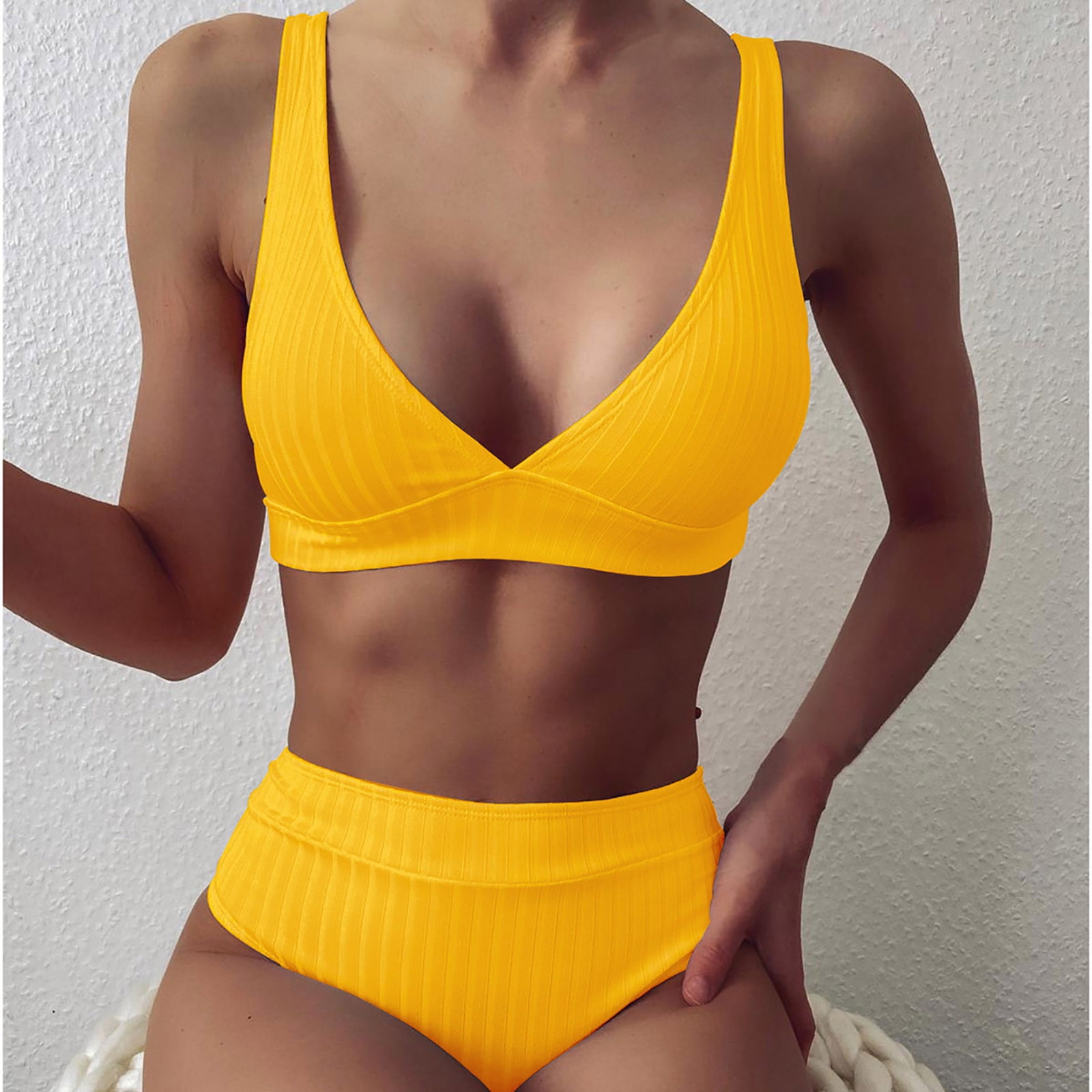 Giligiliso Clearance Bathing Suits for Women 2 Piece Ladies Fashion
