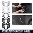 thumbnail image 3 of 3D Car Side Vent Sticker Sticker Shark Gills Side Vent Car Side Vent, 3 of 8