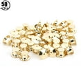 thumbnail image 1 of Pin Backs, Brass Rust Proof Removal Brooch Pin Backs, Name Tags For Pushpins Gold, 1 of 8