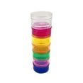thumbnail image 1 of MasteelfCA 1 Set of Stackable Pill Box Portable Mini Sealed Pill Case Detachable Pill Organizer Plastic Pillbox, 1 of 7