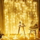 thumbnail image 4 of Curtain LED USB Plug String Lights Christmas Tree Decor 2025 Christmas New year Decor Lights Decor for Home Bedroom Garland Lamp, 4 of 5