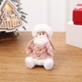 thumbnail image 2 of EUDIDV Christmas Products Christmas Ornaments Santa Claus Snowman Reindeers Toy Doll Hang Decoration Gift Festive Supplies, 2 of 2