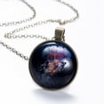 thumbnail image 6 of Colorful Jellyfish Necklace Personalized Custom Photo Round Pendant Adjustable Stainless Steel Necklaces with Gift Box for Men Women Mothers Valentine's Jewelry Gift, 6 of 6