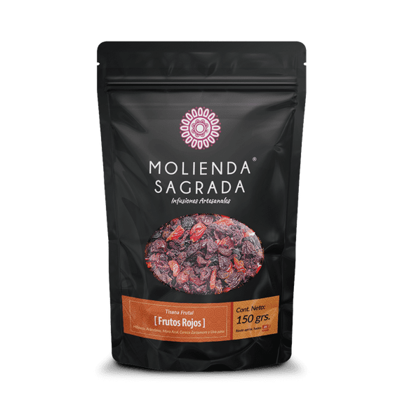 Molienda Sagrada - Tisana Frutal Frutos Rojos 150 Gr. - 100% Natural