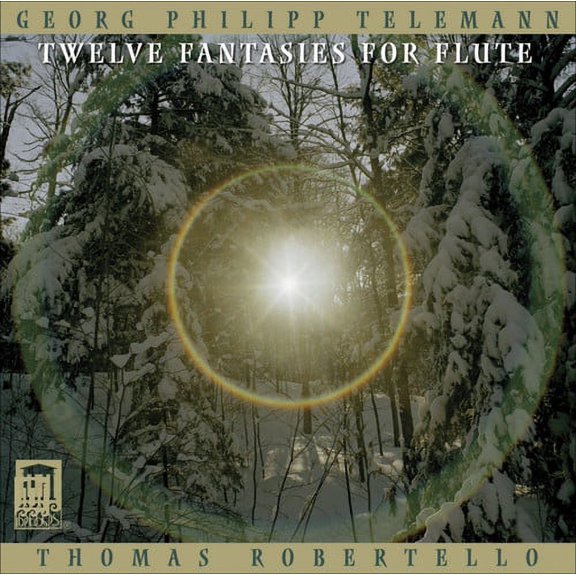 G.P. Telemann - Twelve Fantasie for Flute - Music & Performance - CD
