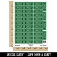 thumbnail image 2 of Emailed Office Filing Sticker Set - Dark Green - Matte Finish - 1.5" Small, 2 of 7