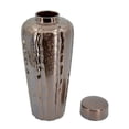 thumbnail image 2 of Spitzer Metallic Glaze Ceramic Canisters - Set of 3 - Bronze, 2 of 4