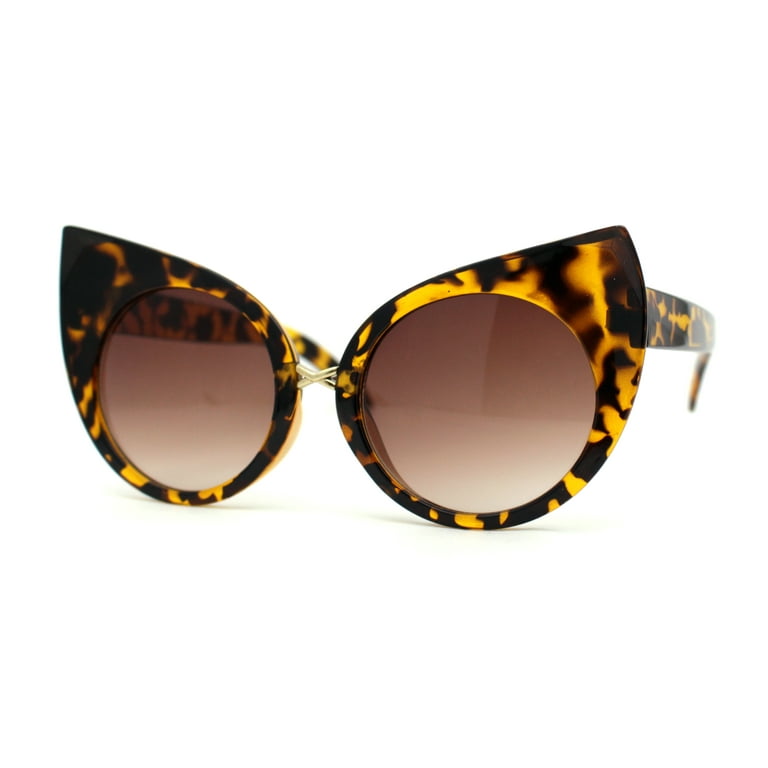 Buy Tortoise Frame Brown Lens Cat Eye Sunglasses for Women