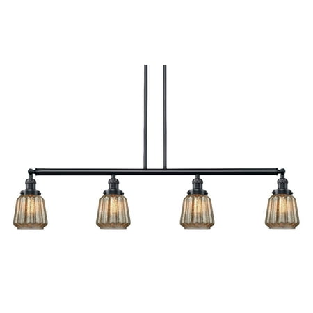 

Innovations Lighting 214-S Chatham Chatham 4 Light 51 Wide Linear Chandelier - Oil Rubbed