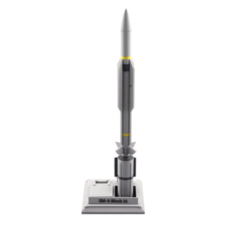 TAPDRA US Navy Standard Missile-6 SM-6 Replica 1:18 Scale 41cm Air Defense Model for Display Collection Gift Idea