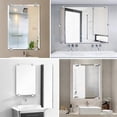 thumbnail image 4 of 10 Pieces Zinc Alloy Glass Clips Mirror Clips Holder for 4-6mm Glass Clamp, 4 of 5