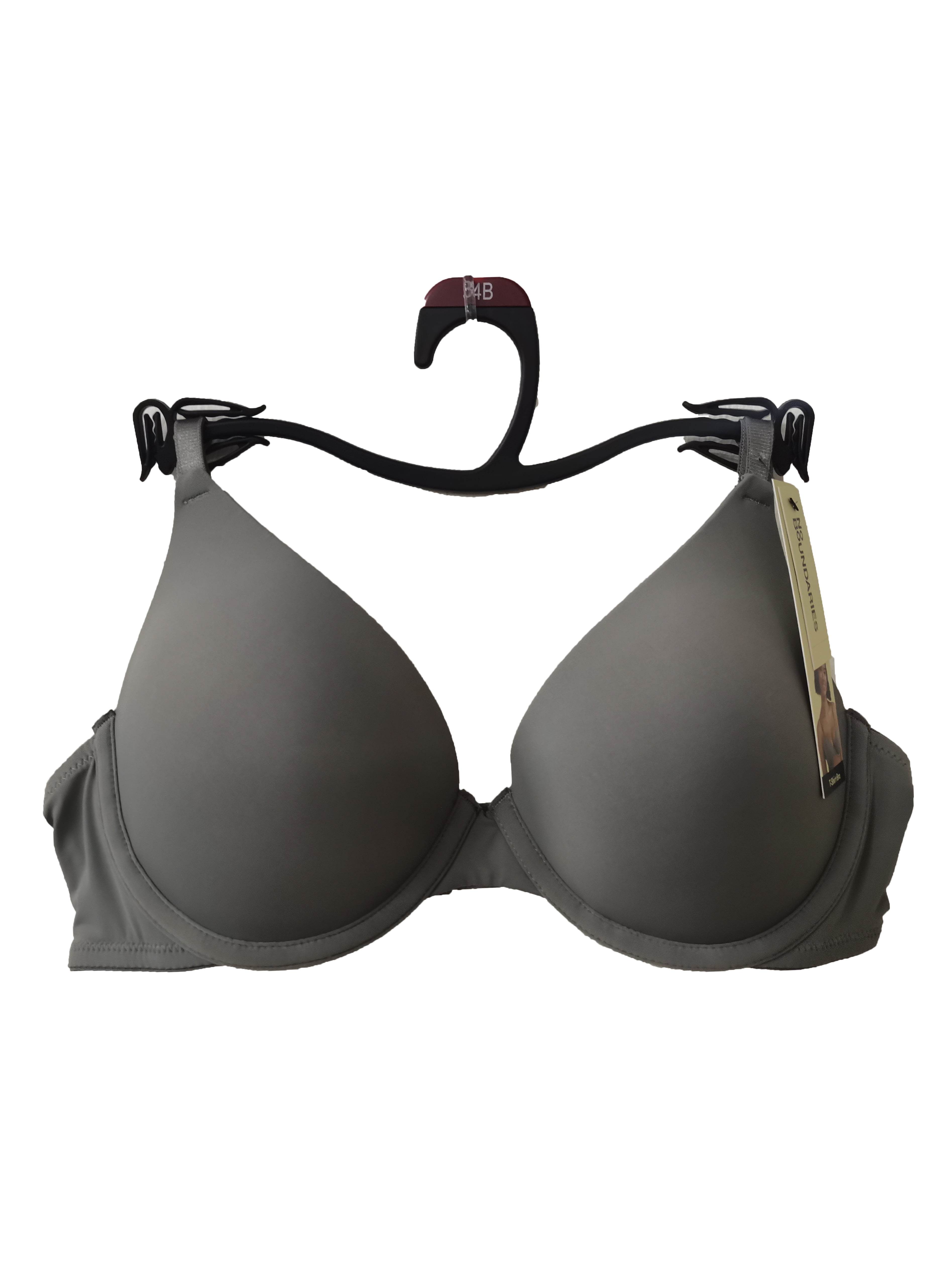 No Boundaries Lightly Lined Underwire T-Shirt Bra, Women's 34A to 40DDD