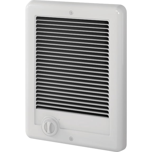 Cadet Wall Heater Com-Pak Plus CSC101TW - 1000W Electric, Automatic Shutoff - White, 120V — Residential Use, Standard Application