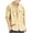 1Khaki, variant on PuLe Jackets for Men Fashion Men's Solid Color Long Sleeve Hoodless Casual Outwear Jackets