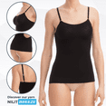 thumbnail image 5 of FarmaCell BodyShaper 607B (Black, 2XL/3XL) Shaping vest adjustable straps breast push-up support - light and refreshing BREEZE fabric, 100% Made in Italy, 5 of 11