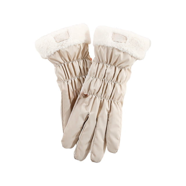 HHBEAUTY Gants d'Hiver Légers pour Hommes et Femmes, Gants de Course Chauds, Doublures de Gants Thermiques à Écran Tactile pour Temps Froid, Conduite, Cyclisme, Randonnée, Imperméables, Antidérapants, Poignets Élastiques, Extensibles, Durables