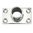 thumbnail image 4 of Yimiti Stainless Steel 22/25Mm Handrail Fittings 90° Rectangular Base Tube Pipe Base--25Mm, 4 of 9