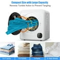 thumbnail image 4 of GVN 1700W Electric Tumble Laundry Dryer with Steel Tub, 4 of 7