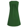 thumbnail image 2 of Nouvelle Robe Plissée Décontractée à Manches Courtes et Col Rond pour Femmes, Robe Ample Sans Manches, Grande Taille, 2 of 2