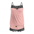 thumbnail image 6 of Wlynlyn Womens Pajamas Sets Casual Lace Splicing Cami Tank Tops 2 Piece Underwear Outfits Sleepwear Shorts Suit, 6 of 6