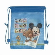 Gift bags, drawstring bags, double-sided non-woven fabric drawstring bags, birthday gift bags, birthday storage bags, storage bags Mickey and Minnie