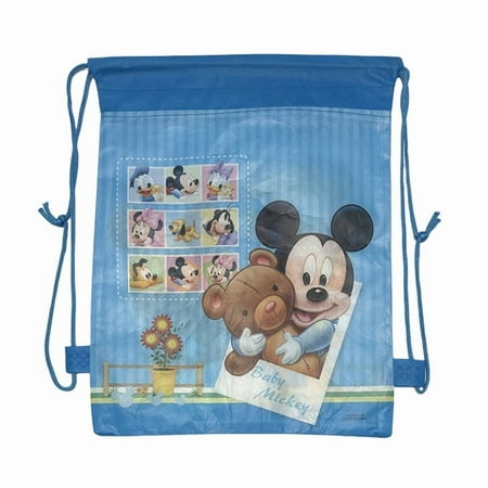 Gift bags, drawstring bags, double-sided non-woven fabric drawstring bags, birthday gift bags, birthday storage bags, storage bags Mickey and Minnie