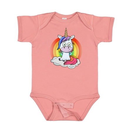 

Inktastic Unicorn Rainbow Gift Baby Boy or Baby Girl Bodysuit