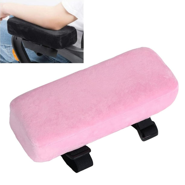 1 Par de Almohadillas de Cojín para Reposas de Silla de Espuma Viscoelástica s, Almohadillas para Reposas de Codo, io de Presión Rosa Sunnimix Almohadillas para apoyabrazos