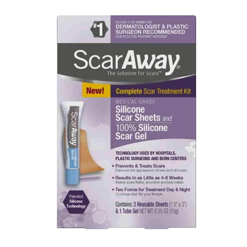 ScarAway Complete Scar Treatment Kit, Clear, 1 Ea, 2 Pack