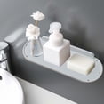 thumbnail image 2 of Soporte de ducha de montaje en pared Estantes De Pared Flotantes Estantes De Tarros De Especias De Pared De Cocina Para Sala De Estar De Hotel Gris Fanmusic Soporte de ducha de montaje en pared, 2 of 6